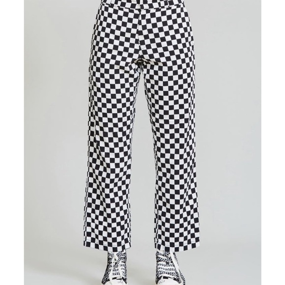 R13 slouch checkered pants ** - Picture 2 of 16